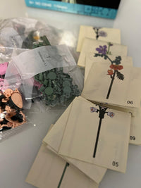Bunter Blumenstrauß Bausatz – Farbenfrohe Blumenkreation zum Selberbauen!