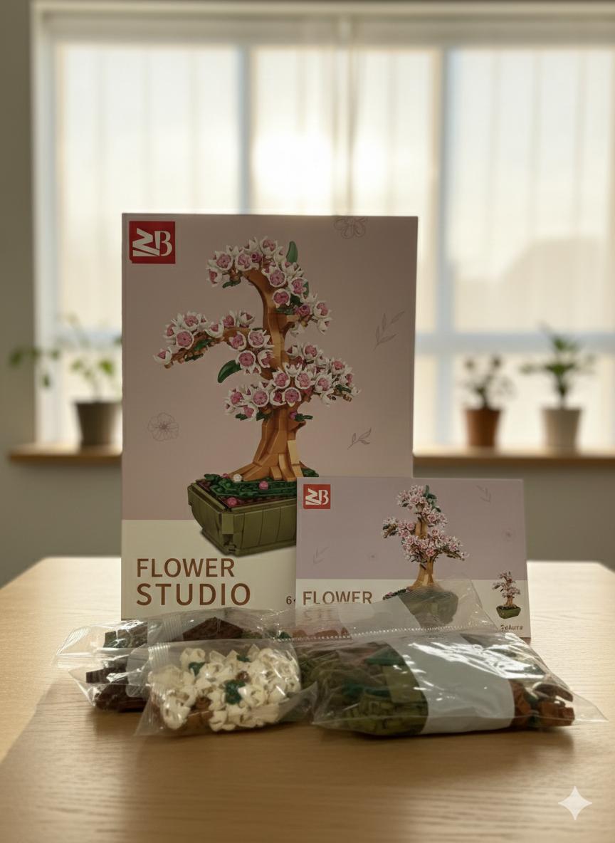 Kirschblüten-Bonsai Baukasten