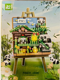 Leuchtendes Panda Zuhause