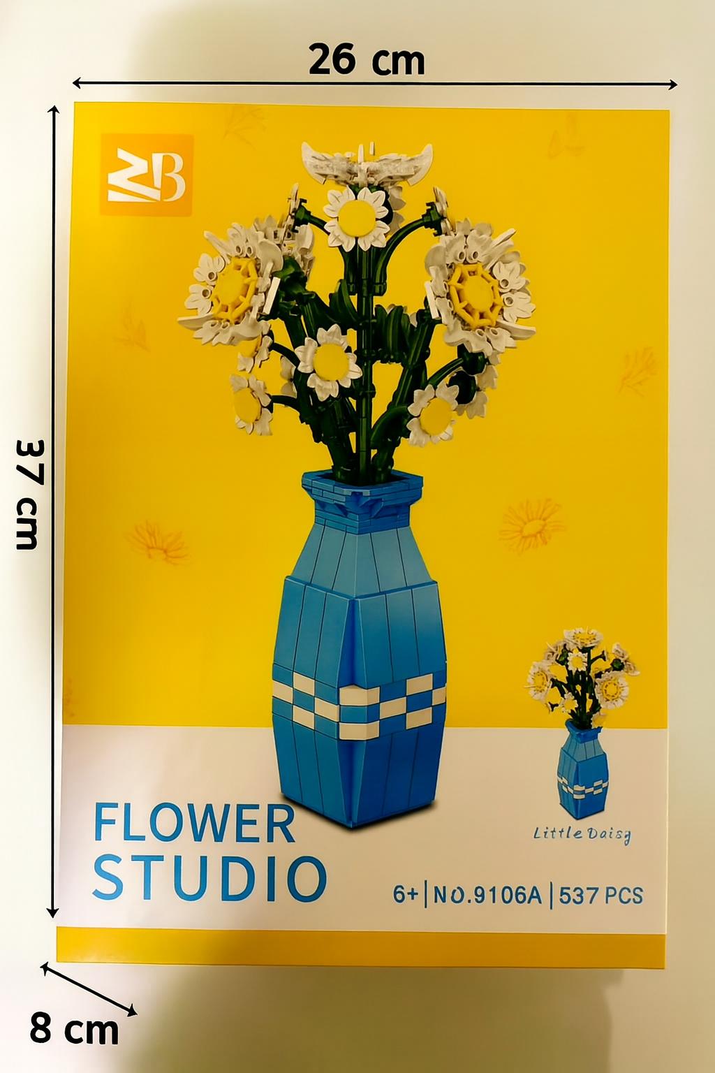 Niedliche Gänseblümchen im Topf