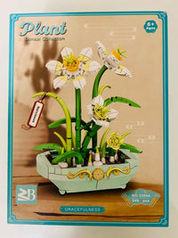 Island Botanik Bauset - Orchideen Blumen Display

