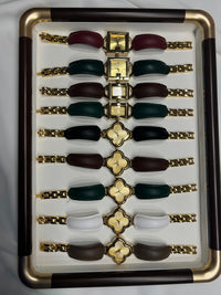 Goldene Damenuhr – Clover Edition