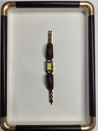 KINBORE – Braun Designer Uhr mit Charakter