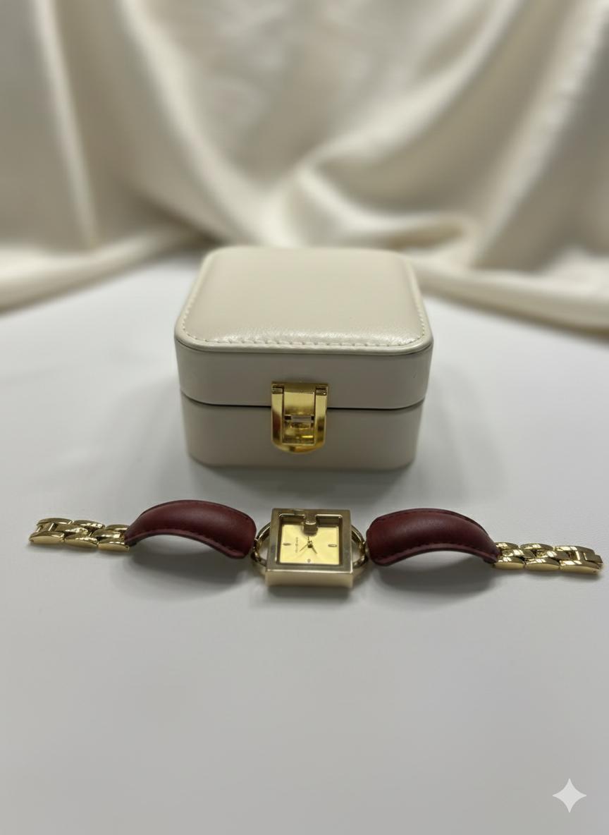 KINBORE – Bordeaux Eleganz am Handgelenk