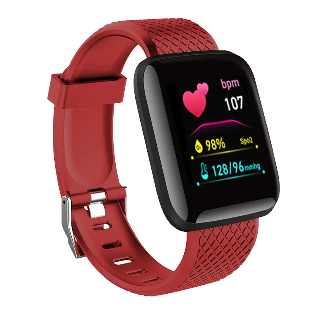 Smartwatch For Women Men Watches Heart Rate Monitor Electronic Fitness Smart Watch Calories Music Player 116Plus Y68 Bracelet