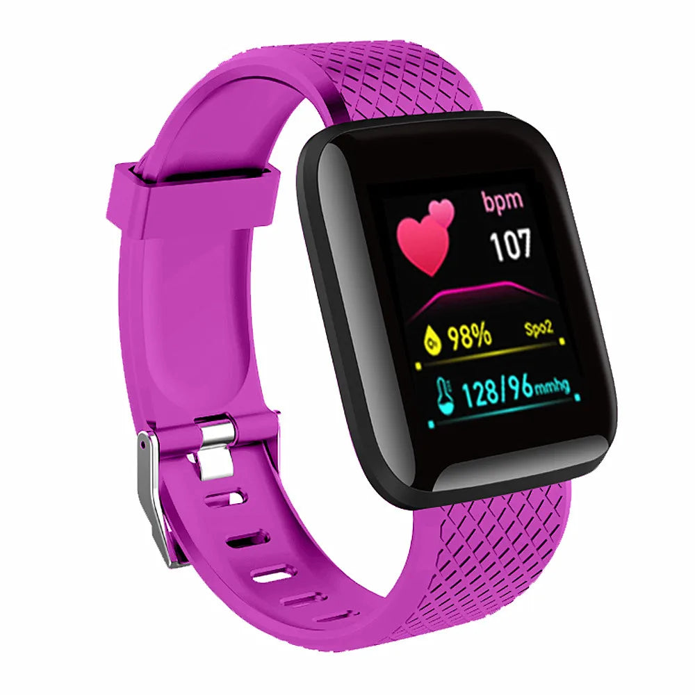 Smartwatch For Women Men Watches Heart Rate Monitor Electronic Fitness Smart Watch Calories Music Player 116Plus Y68 Bracelet