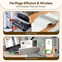 PeriPage A40 | Tragbarer Inkless Thermodrucker | Wireless