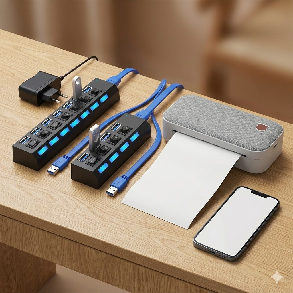 USB Hub 3.0 | 4/7 Ports | Multi-Splitter